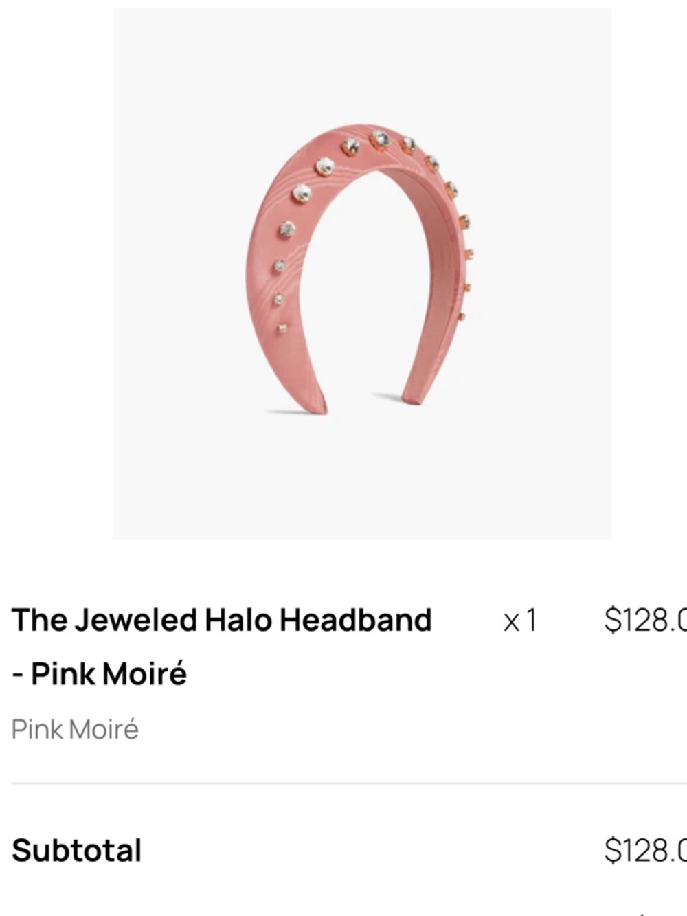 NWT Hill House Home Jeweled Halo Headband - Picture 8 of 8